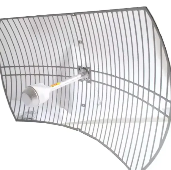 High Gain  24dBi 1700-2700MHz 3G 4G 5G Wimax Parabolic Antenna  Directional Grid Parabolic