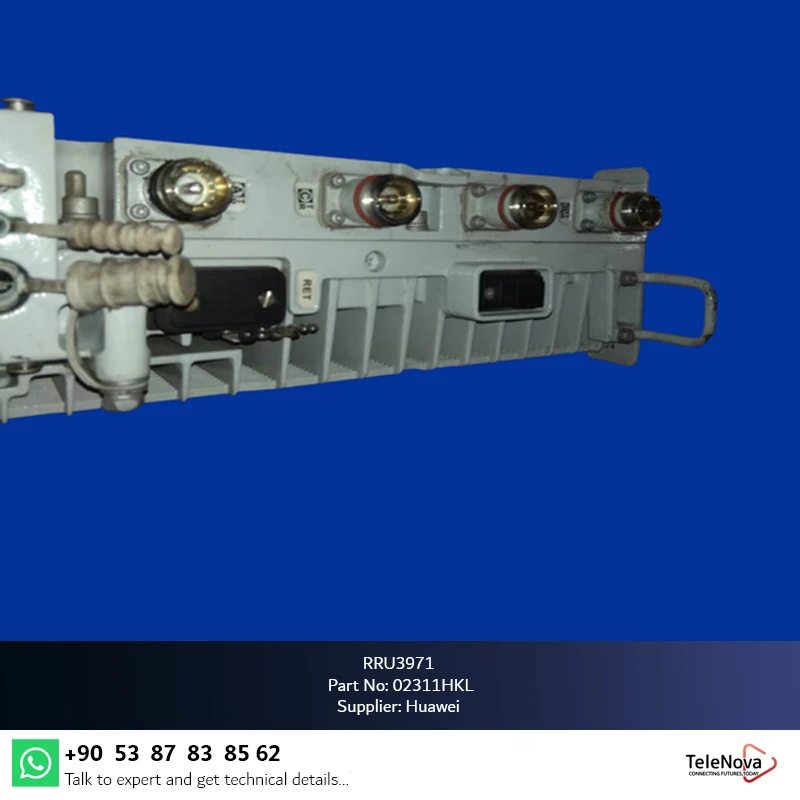 RRU3971 02311HKL 1800MHz 4T4R Telecom Parts Radio Remote Unit