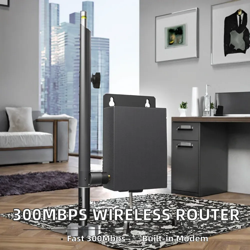 OEM/ODM New 300Mbps 2.4GHz Wireless Router with Modem Function and SIM Card Support Outdoor CPE for Home Use-boxintelecom