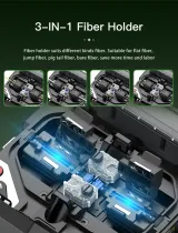 Original FX39 Trunk Fusion Splicer Six Motors Core to Core Alignment Spanish French Portug