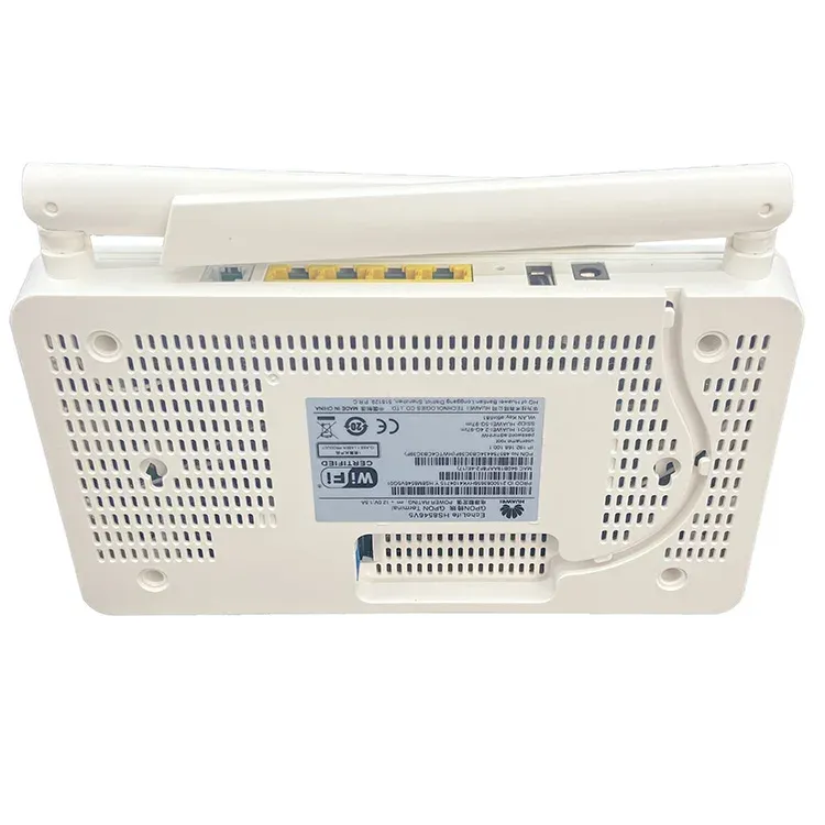 Modem Router WiFi FTTH ONT ONU HS8546V5 GPON XPON EPON With 4GE+1POTS+1USB+wifi Optical Network Terminal-boxintelecom