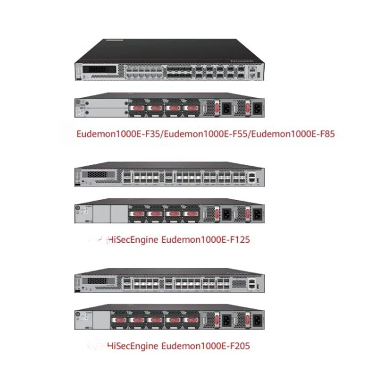 HiSecEngine Eudemon1000E Firewall for HuaWei Eudemon1000E-F125 RJ45 COMBO 10GE SFP 1U AC D