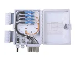 8 Port FTTH Splitter Distribution Box PLC Fiber Optic Terminal Box SC APC Connector Used f