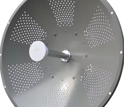 1700-2700MHz 24 DBi 4G 5G Dish Antenna Parabolic 2x2 MIMO Dish Antenna for huawei Radio ZTE