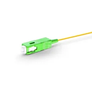 High quality indoor fiber optic patch cord drop cable Single Mode simplex  SC/APC  pigtail
