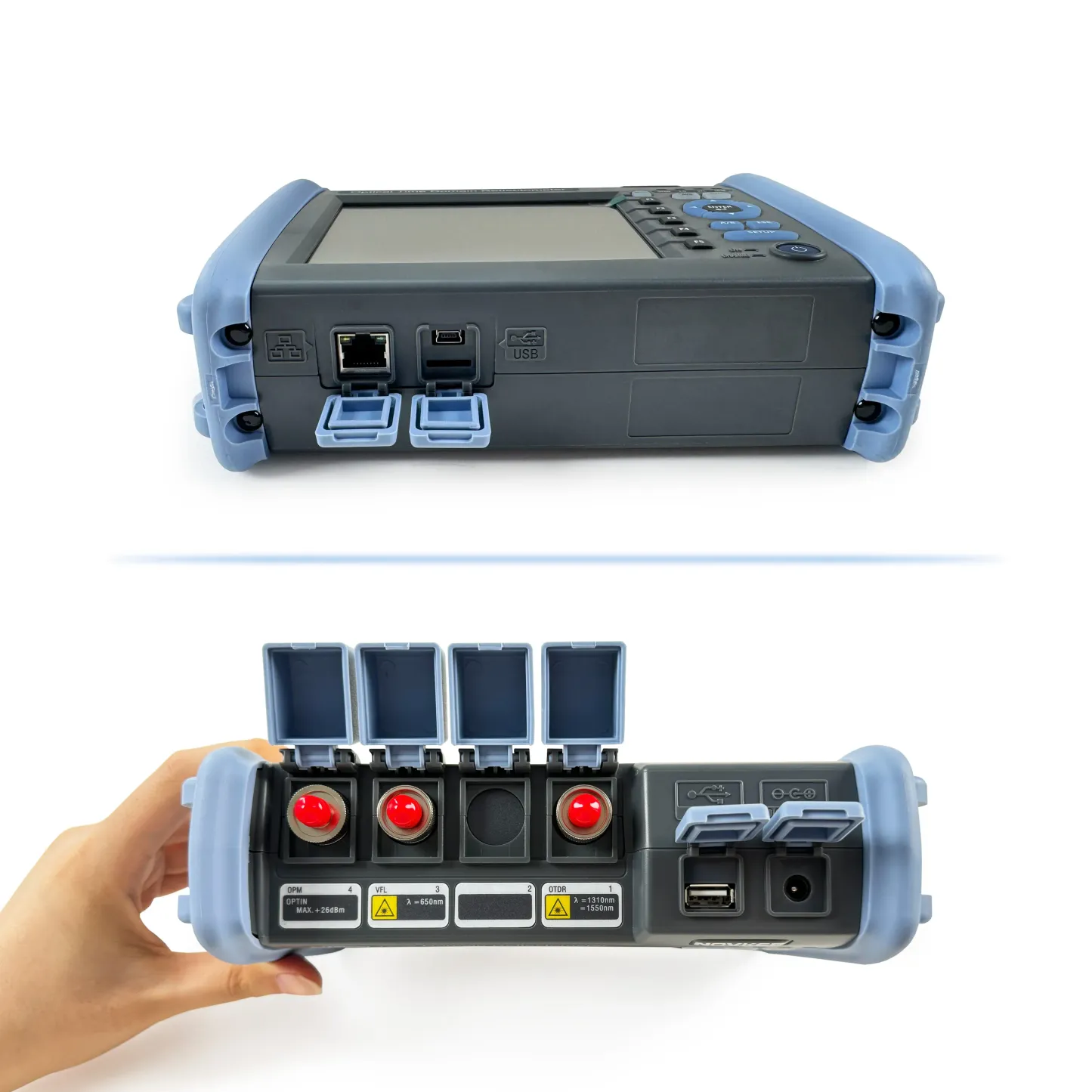 APT -Novker NK6000 Handheld Smart Mini OTDR Fiber Optic Tester 4G/3G Network 1310/1490/1550/1625nm Single/Multimode 42dB Dynamic-boxintelecom