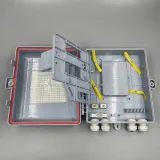 FTTH ABS terminal box fiber optic distribution box 16 core Optical Distribution Boxes 2 in