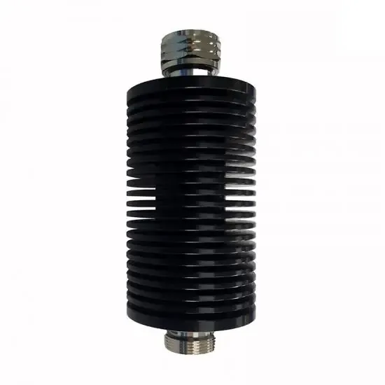 50W DC-6GHz 6dB RF Coaxial Fixed Attenuator with Din Connectors