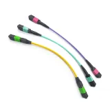 APT New Design Indoor FTTH 3mm Yellow PVC Simplex/Duplex Fiber Optic Jumper Cable Patchcor