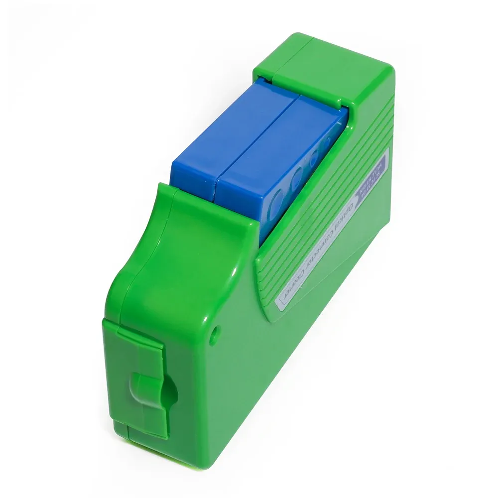 Optical Fiber Connector Cassette Cleaner with Fiber Optic Cleaning Cassette Box Telecom Po
