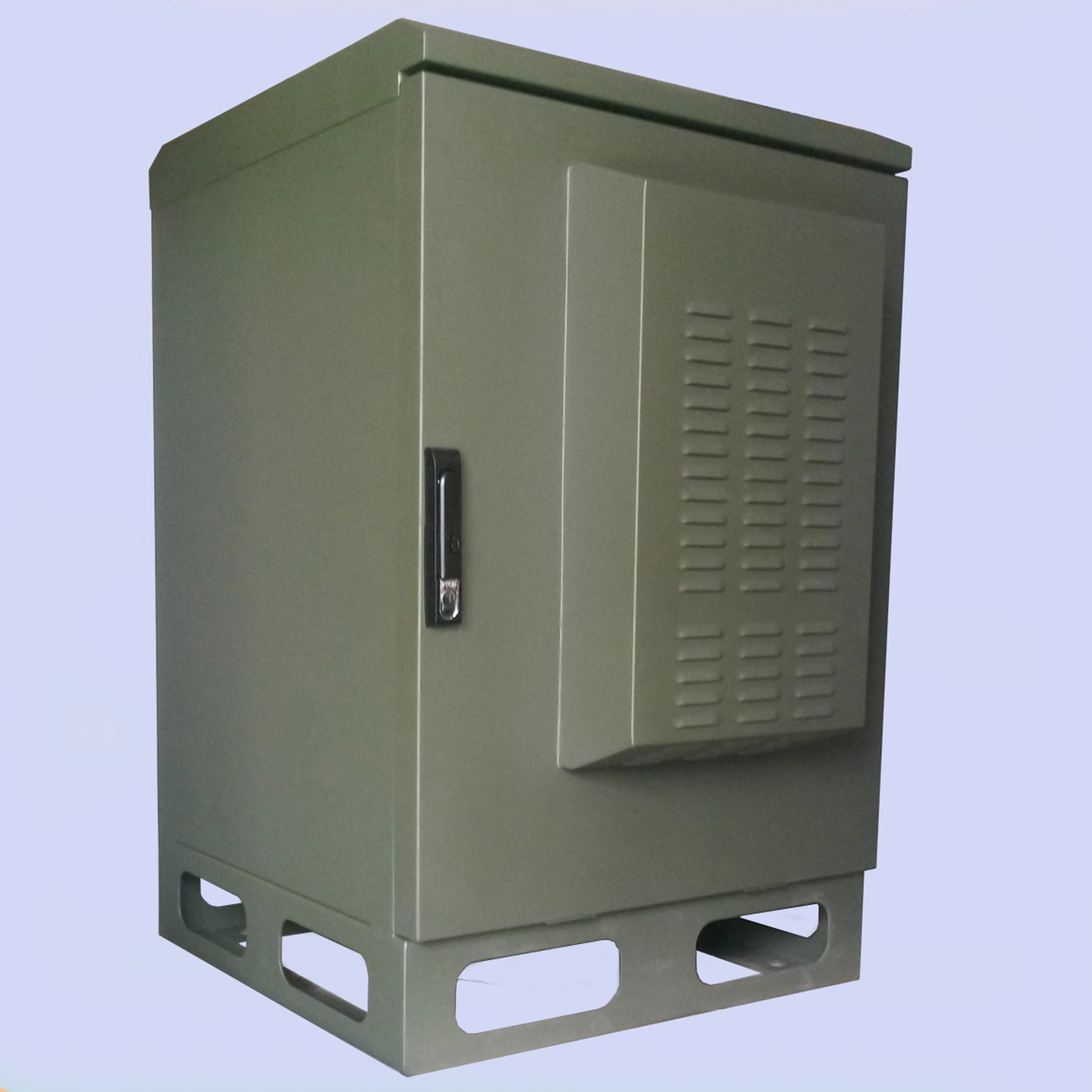 Factory-Produced IP55 Level Protection Metal Telecommunication Enclosure Outdoor Telecom Cabinet for Network Use-boxintelecom