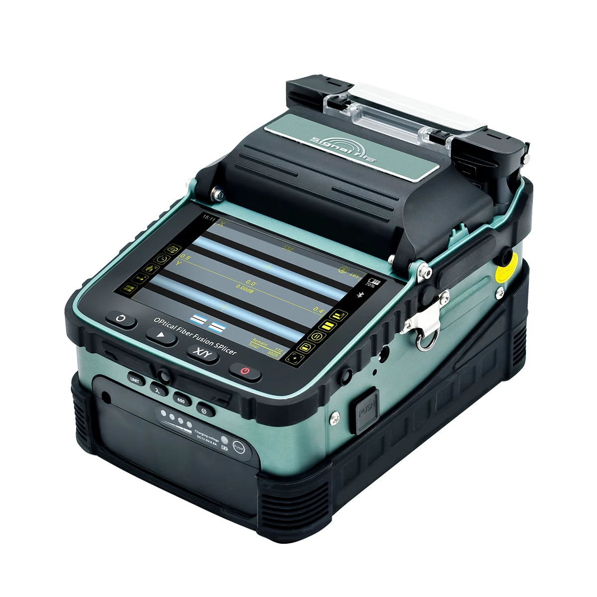 Original AI-6A+  Six Motors Multi-language Automatic Optical Fiber Fusion Splicer for FTTH