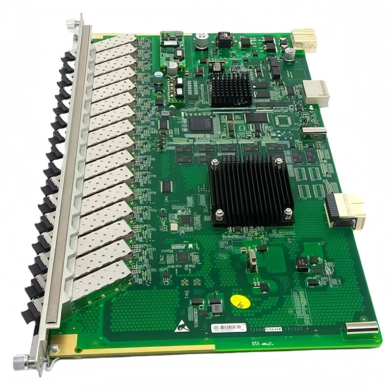 GTGH 16 Ports 10g SFP Class C+ C++ Optical Module FTTH OLT C320 C300 GPON Pon Board Service Card for Fiber Optic Equipment-boxintelecom