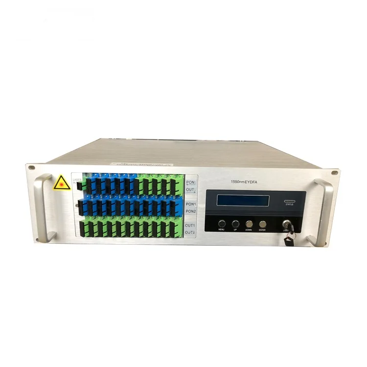 1550nm Catv Fiber Optical Amplifier WDM EDFA 32 Port Amplifier-boxintelecom
