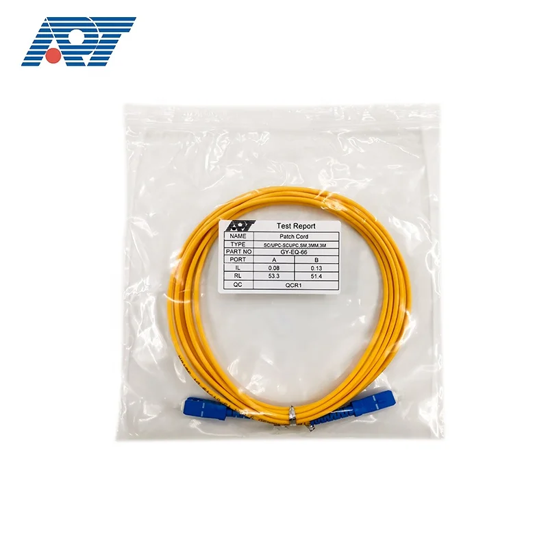 High Quality Indoor Fiber Patch Cord Drop Cable SC/UPC-SC/UPC