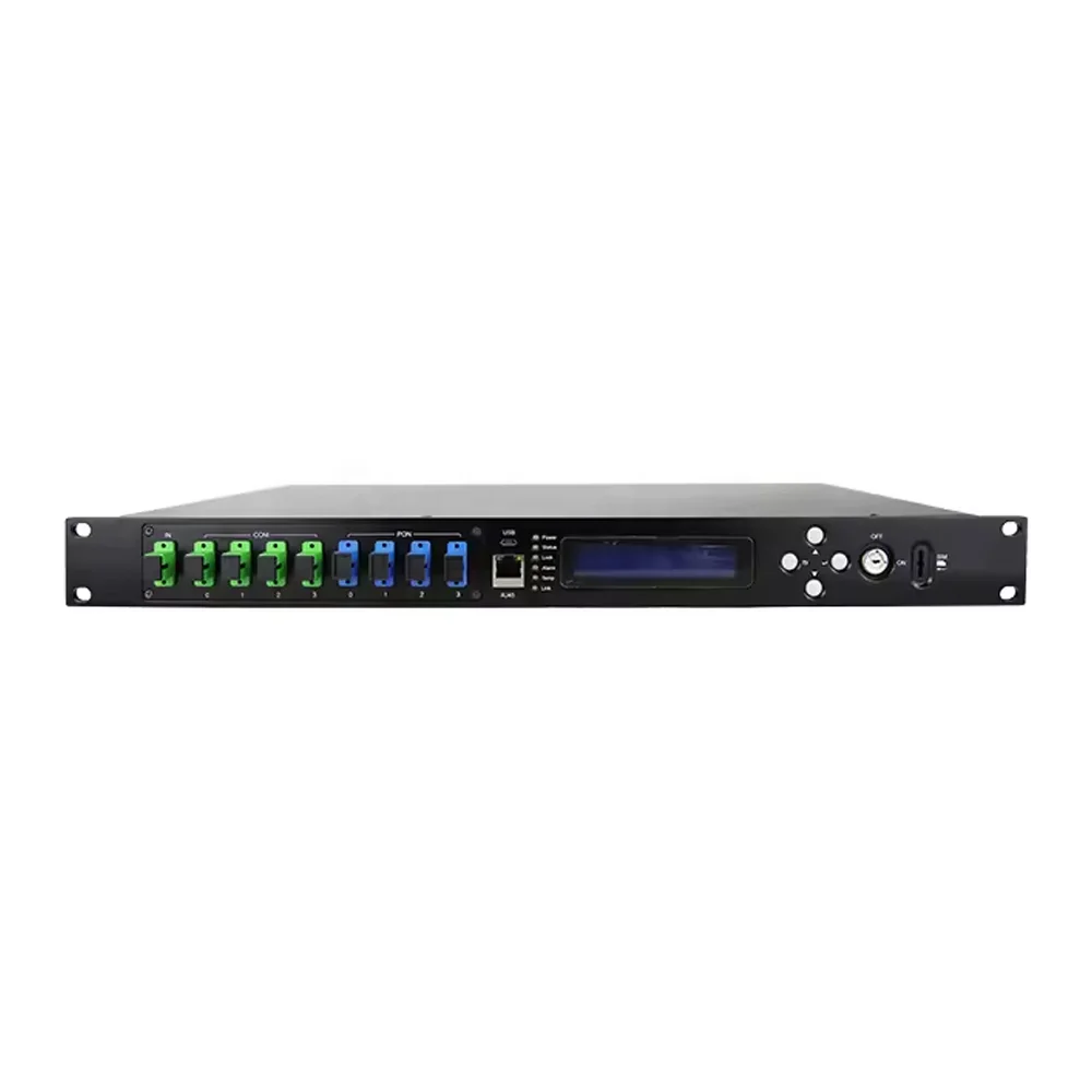 4port 8 port WDM EDFA CATV GPON XGPON Internet optical amplifier for Cable TV-boxintelecom