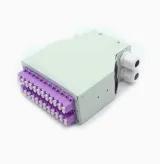 1.5U DIN Rail Fiber Optic Terminal Box LC Duplex Fiber Distribution Box Industrial Wall Mo