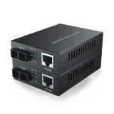 1.25G Gigabit Media Converter Dual SC Port 1000Base-LX to 10/100/1000Base-TX RJ45 Copper C