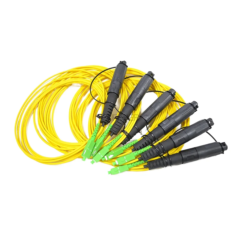 RRU 5G Compatible Hptic SC/APC H Connector IP67 Waterproof SM Fiber Optic Patchcord for FTTH GSM