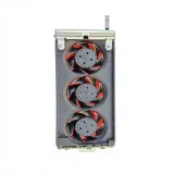 TNZ1FAN01 OSN1800II Fan 3x Red Blade Cooling Fan Module PCB Mount Thermal Management