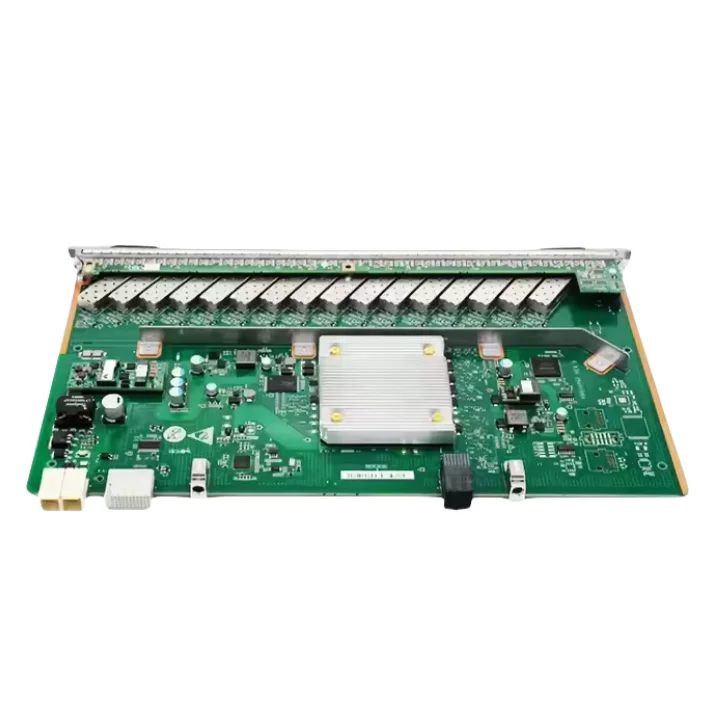 GPUF 16-Port GPON Class B+ Interface Card SFP Module (SC/PC Connector) 20km SMF 1:128 Split Ratio MA5800 OLT FTTH 5G Network-boxintelecom