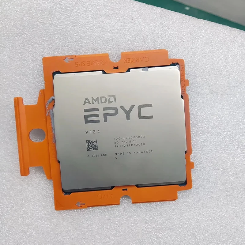 Best Selling Part AMD 9124 CPUS 200W Server Processor P53702-B21 3.0 GHz 16-core CPU for HPE in Stock-boxintelecom