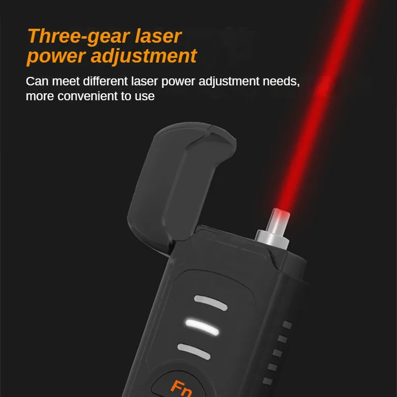 GUANGYAN B3S Optical Fiber Cable Tester Pen VFL Fiber Optic Laser Pointer 5mw 15mw 20mw 30mw FTTH Tools Visual Fault Locator-boxintelecom