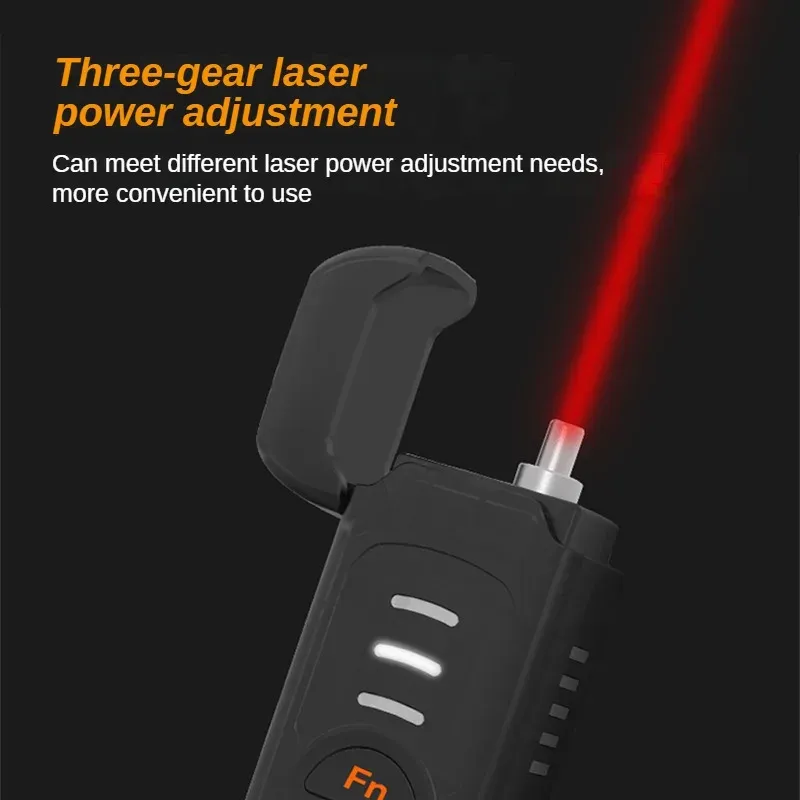 GUANGYAN B3S Optical Fiber Cable Tester Pen VFL Fiber Optic Laser Pointer 5mw 15mw 20mw 30mw FTTH Tools Visual Fault Locator-boxintelecom