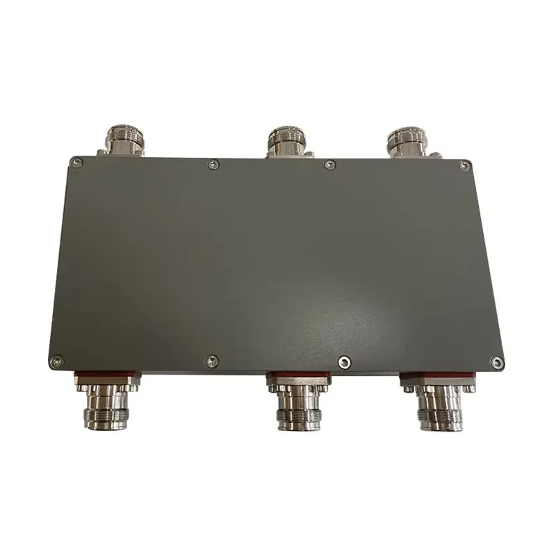 600-6000MHz 3 in 3 Out Hybrid Combiner Low Pim 160dBc with 4.3-10 Female Type,  for IBS, B