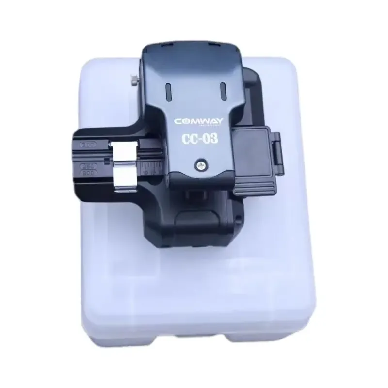 COMWAY CC-03 Precision Fiber Optic Cleaver Convenient One-Step Fusion Splicer with Conveni