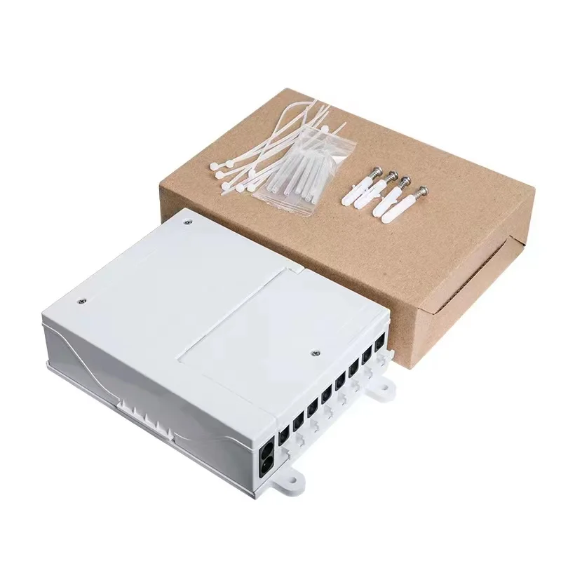 Good quality factory price 8 Port  fiber termination box new type