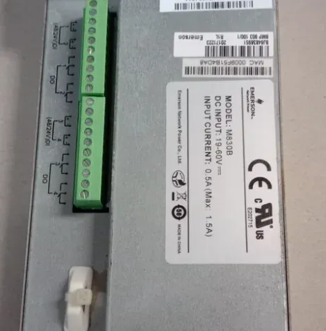 New Emerson Vertiv Netsure 731 A41 48v 0.5A DC Power Systems Controller M221s M222s M830b Communication Cabinet Use ISO CE-boxintelecom