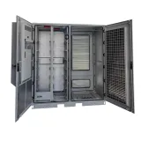 Outdoor Integrated IP55 Network Cabinet Double-Compartment Stainless Steel Aluminum Galvan