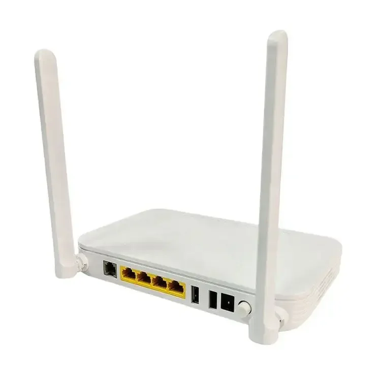 BestSell ONU F660 GPON V9.0 1GE+3FE+1TEL+1USB+2.4G WiFi 5dB External Antenna FTTH 12-Month Warranty English Version-boxintelecom