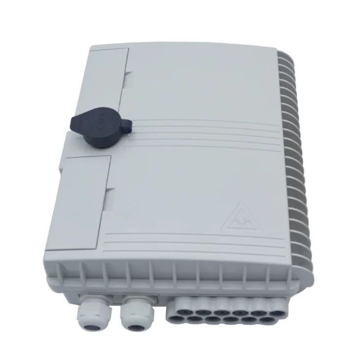 16 Cores Outdoor Fiber Distribution Box with SC Connector, ABS+PC IP65 FTTx Terminal Box