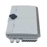 16 Cores Outdoor Fiber Distribution Box with SC Connector, ABS+PC IP65 FTTx Terminal Box