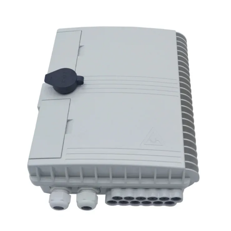 16 Cores Outdoor Fiber Distribution Box with SC Connector, ABS+PC IP65 FTTx Terminal Box