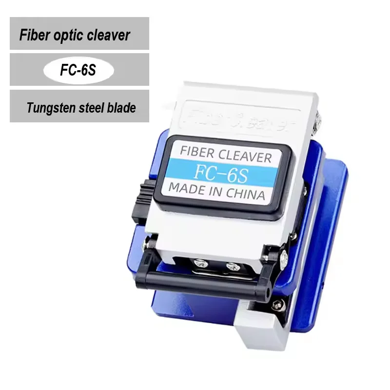 FC-6S Automatic FTTH Tool Kit Cutter High Precision Fiber Optic Cleaver-boxintelecom
