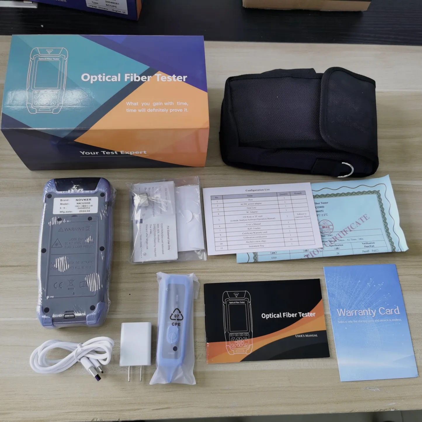 NK3200 Otdr Optical Time Domain Reflectometer Novker Mini OTDR NK-3200D R Noker Otdr Fiber
