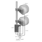 Full Outdoor Dual Channel IP Microwave Rtn 320 OAU 2F 02312ESG SLG2DMD4D01 OptiX RTN 320F 