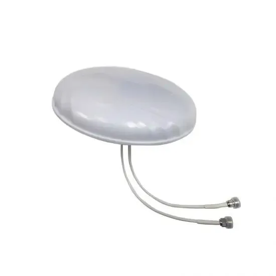 Indoor Omni Ceiling Antenna 698-2700MHz 2*2 MIMO Omni Antenna with Low PIM -150dBc N Type