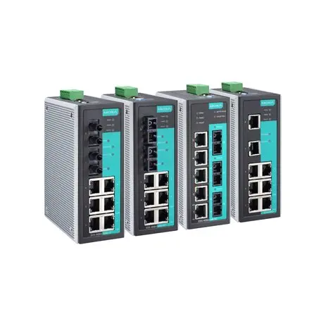 Durable Moxa EDS-408A 8-port Entry-level Layer 2 Managed Ethernet Switches