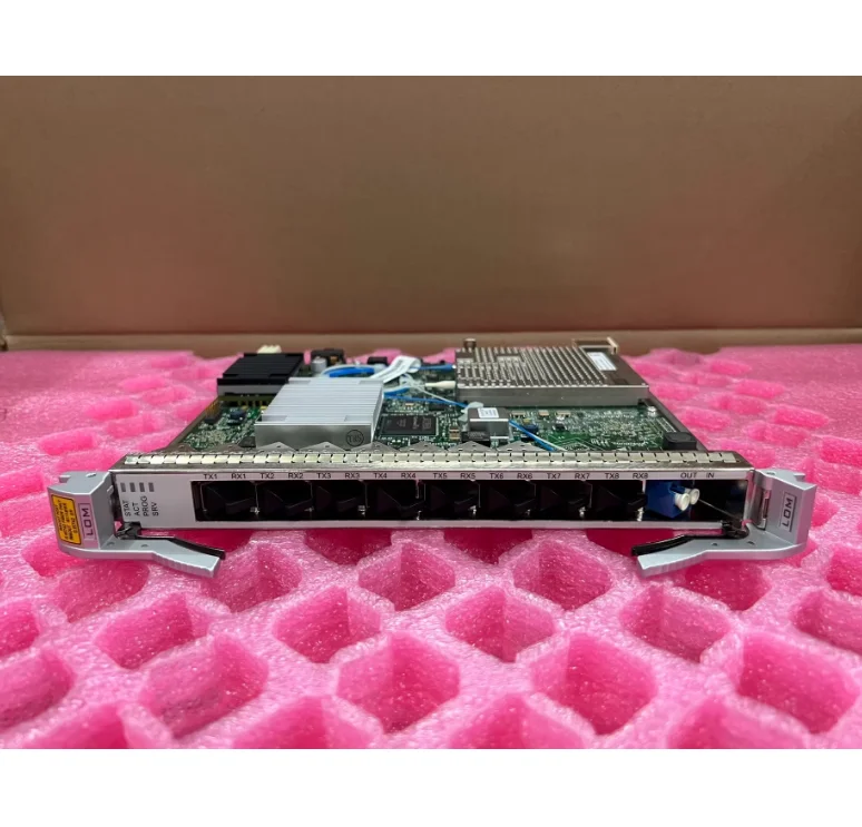 LOM: 8-port Multi-service Multiplexing & Optical Wavelength Conversion Board TN12LOM--OSN 9800 WDM-Optical Transmission Network