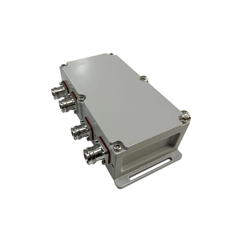 Hybrid Combiner 4:4 Hot Sale 5G 4 in 4 Out 698-3800MHz 4*4 Hybrid Combiner with N or 4.3/1