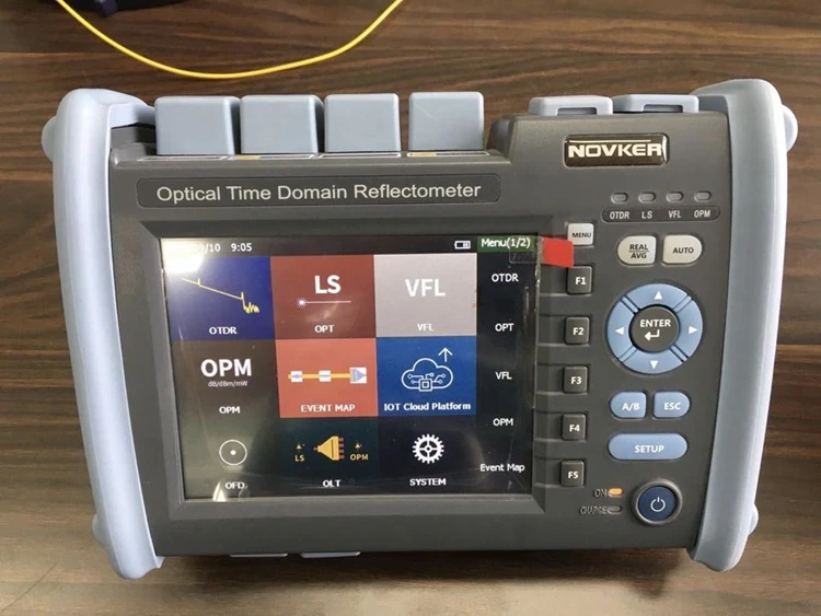 APT Fiber Optic Equipment3.5 Inch Touch Screen OTDR NK6000 Single Multi Mode Multi-function OTDR 1310/1550nm test Tool OTDR-boxintelecom