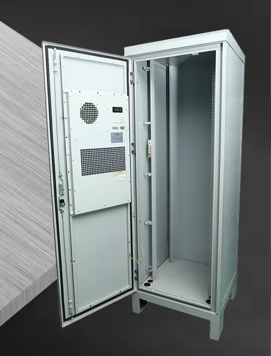 ETC Outdoor Electronics Instrument Enclosure Intelligent Integrated Waterproof Stainless Steel Aluminum Cabinet Galvanized Steel-boxintelecom