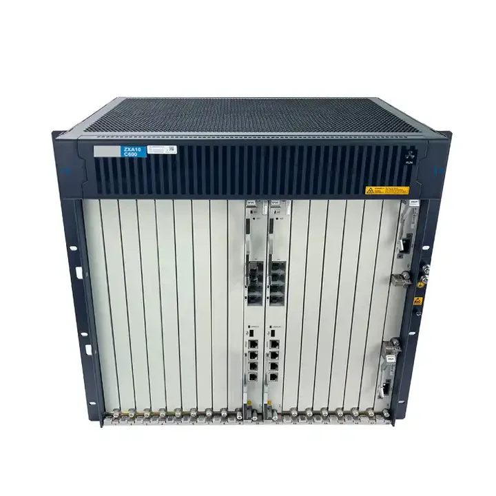 GPON OLT C600 10G DC 19 Inch Main Control Board olt zte c600 16 Ports Service Board c600 olt xgpon-boxintelecom