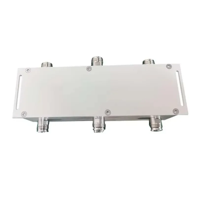 Factory Supply 300W 600-6000MHz 4310-Female Connector 4 in 4 Out  Hybrid Coupler Combiner 
