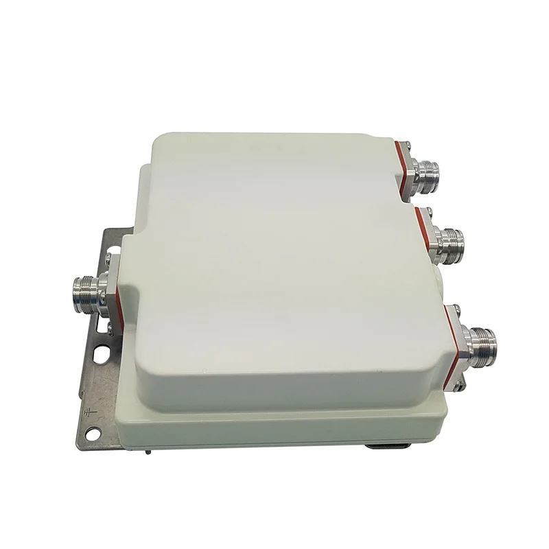 RF Passive Components LTE 200w RF Triplexer combiner 1710-1880/1920-2170/2500-2690MHz, single, 4.3-10F, -160 dBc, IP67-boxintelecom