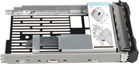 In Fast Shipping 3.5" HDD Drive Tray Caddy 0KG1CH 2.5 Adapter 9W8C4 for Dell Server in Sto
